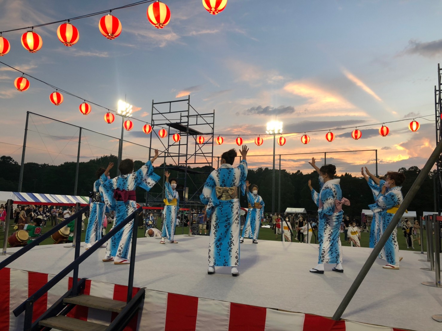 あやせ大納涼祭に参加しました