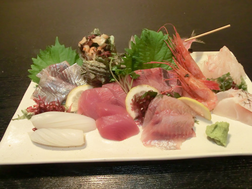 刺身盛り合わせ