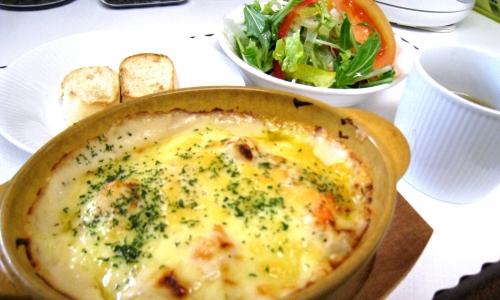 シーフードグラタン