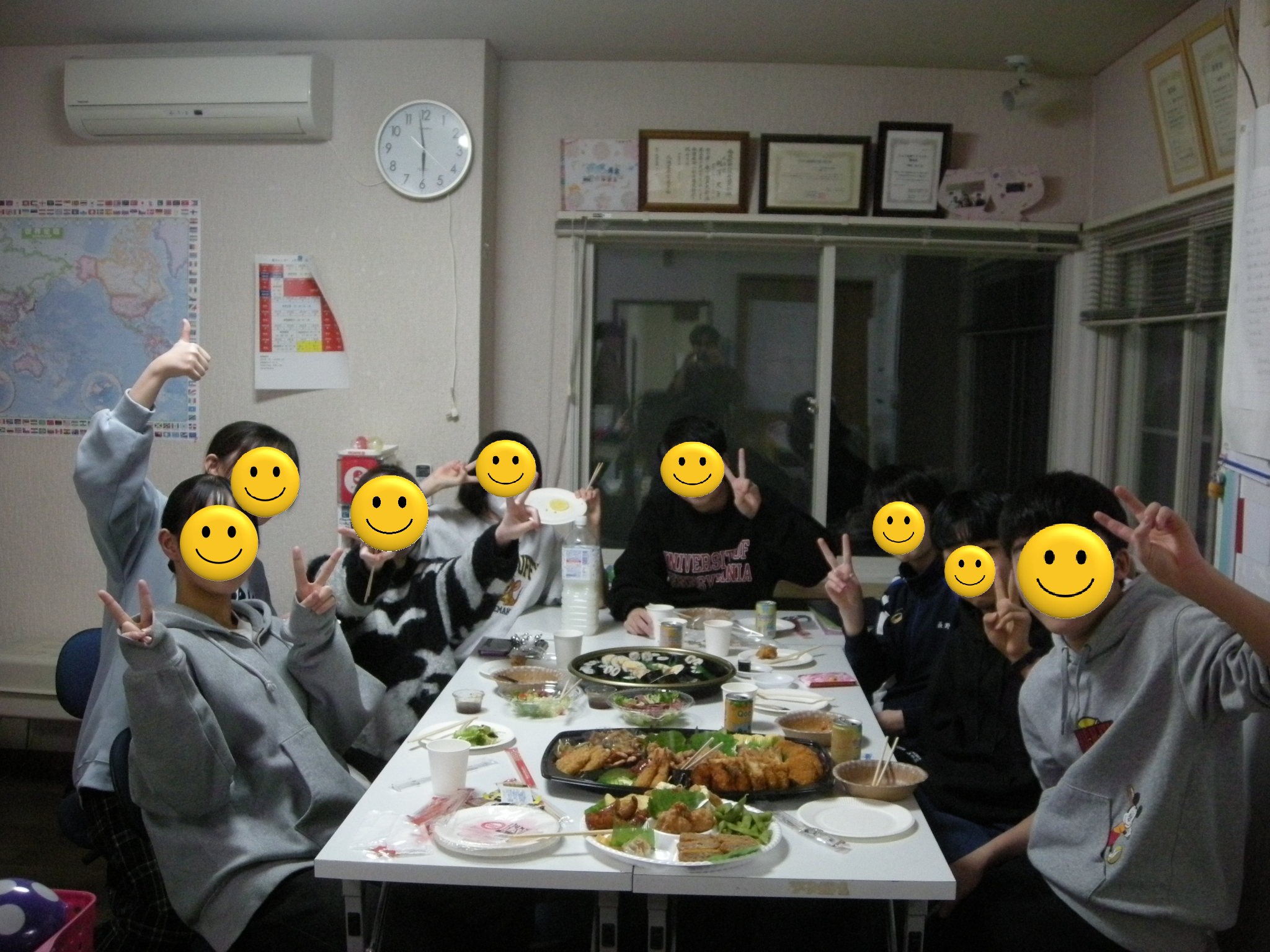 2025.3.入試の後の食事会