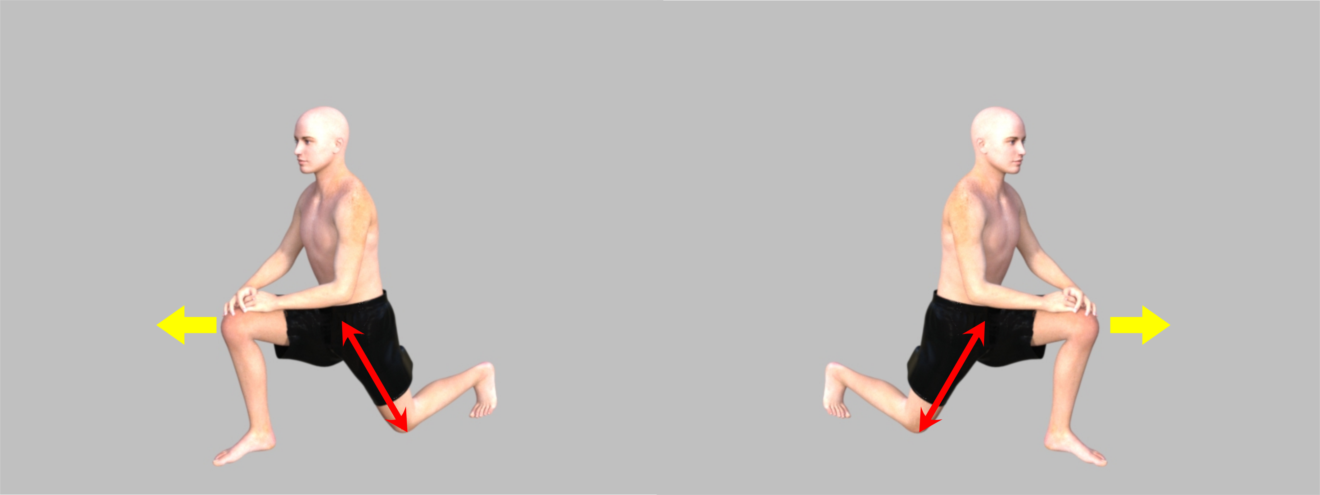 股関節のストレッチ
