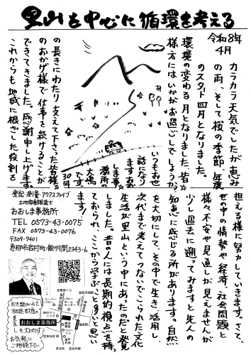 里山を中心に循環を考えてみる・・・