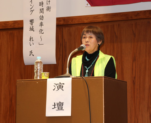 令和元年度商工会女性部主張発表大会　本件代表に遠藤洋子さん（南部町）