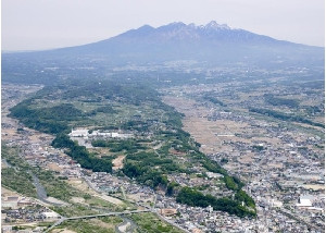 韮崎市航空写真