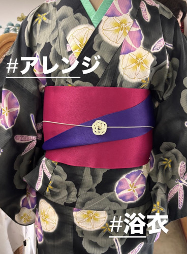 涼しげな装い〜浴衣〜