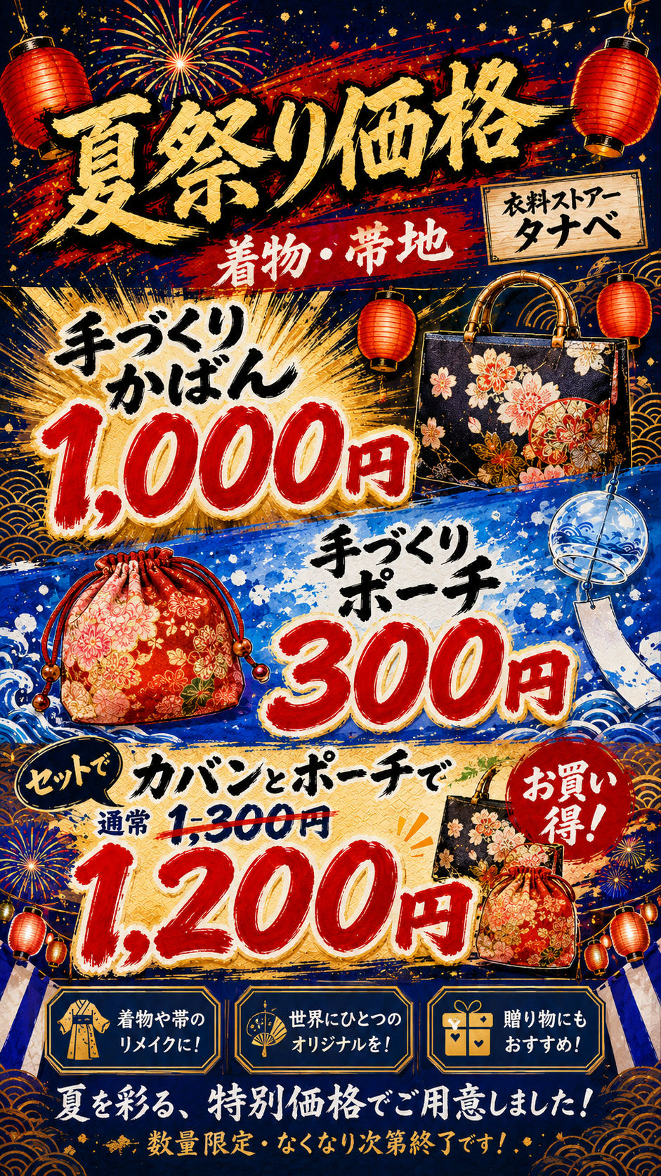 夏祭り価格🍉🎆✨