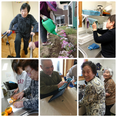 生活機能訓練の様子
