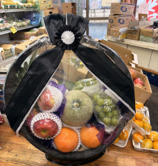 法事フルーツ盛り籠注文頂きました