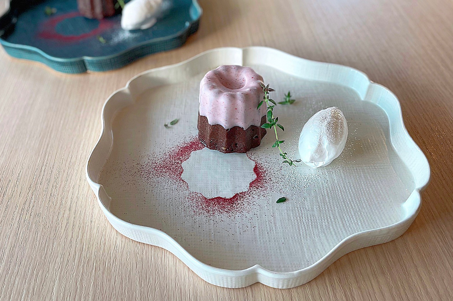 フランボワーズのガトーショコラ