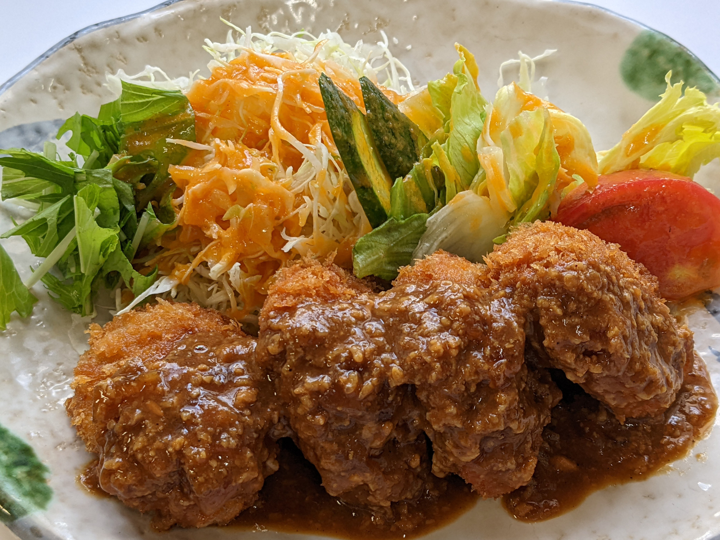 創業時から当店看板メニューです✨ヒレみそカツ定食
