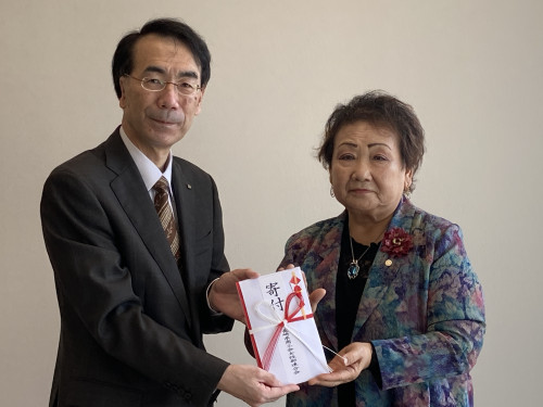 「長崎県愛の福祉基金」への贈呈