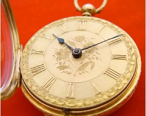 150年前の時計 1861年製 K18懐中時計 - 松尾時計店