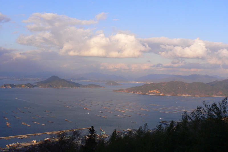 瀬戸内海の多島美