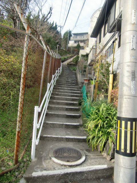 長崎名物の階段