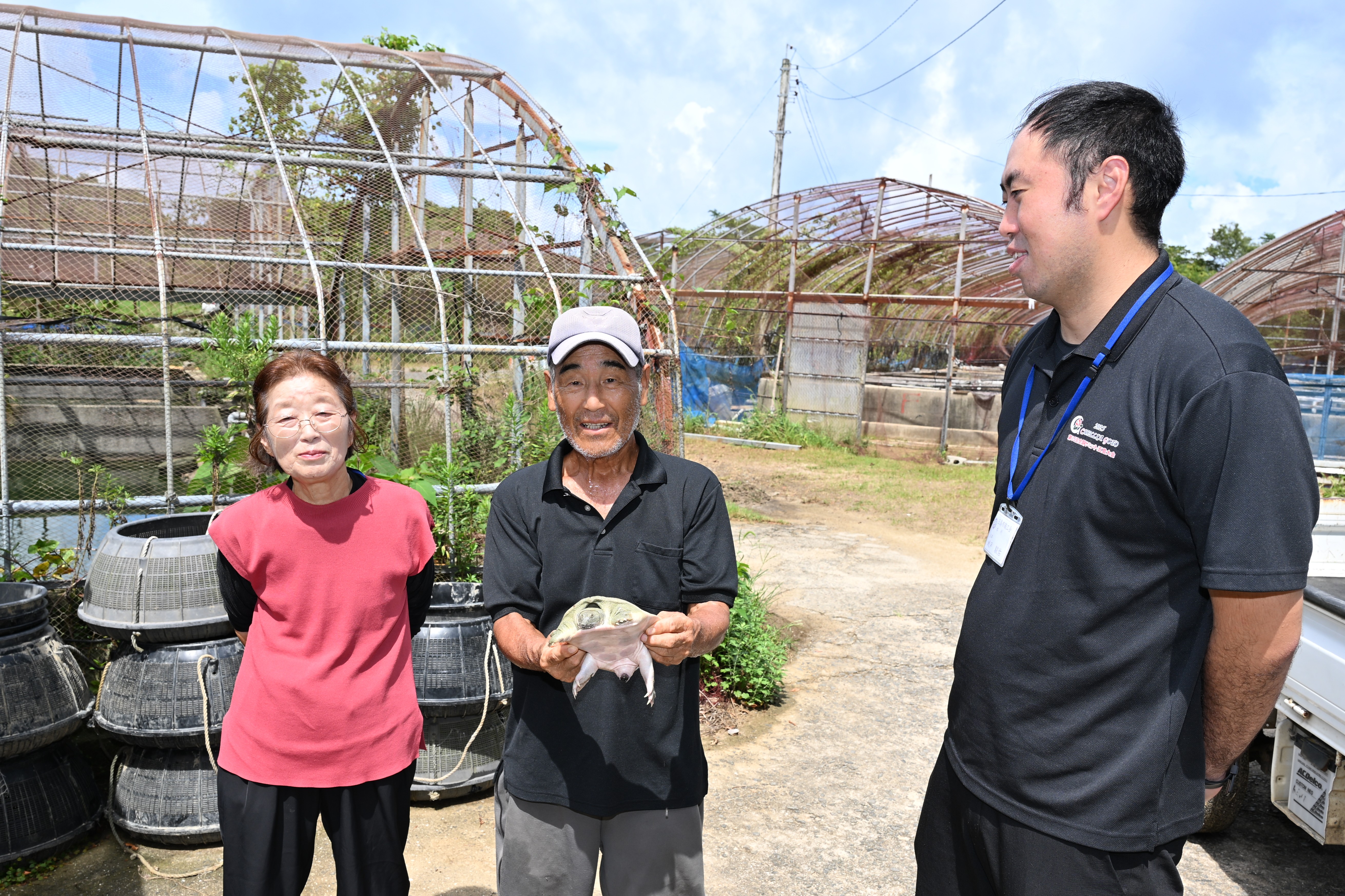 五島市商工会　城戸駿佑（丸隆すっぽん養殖場）