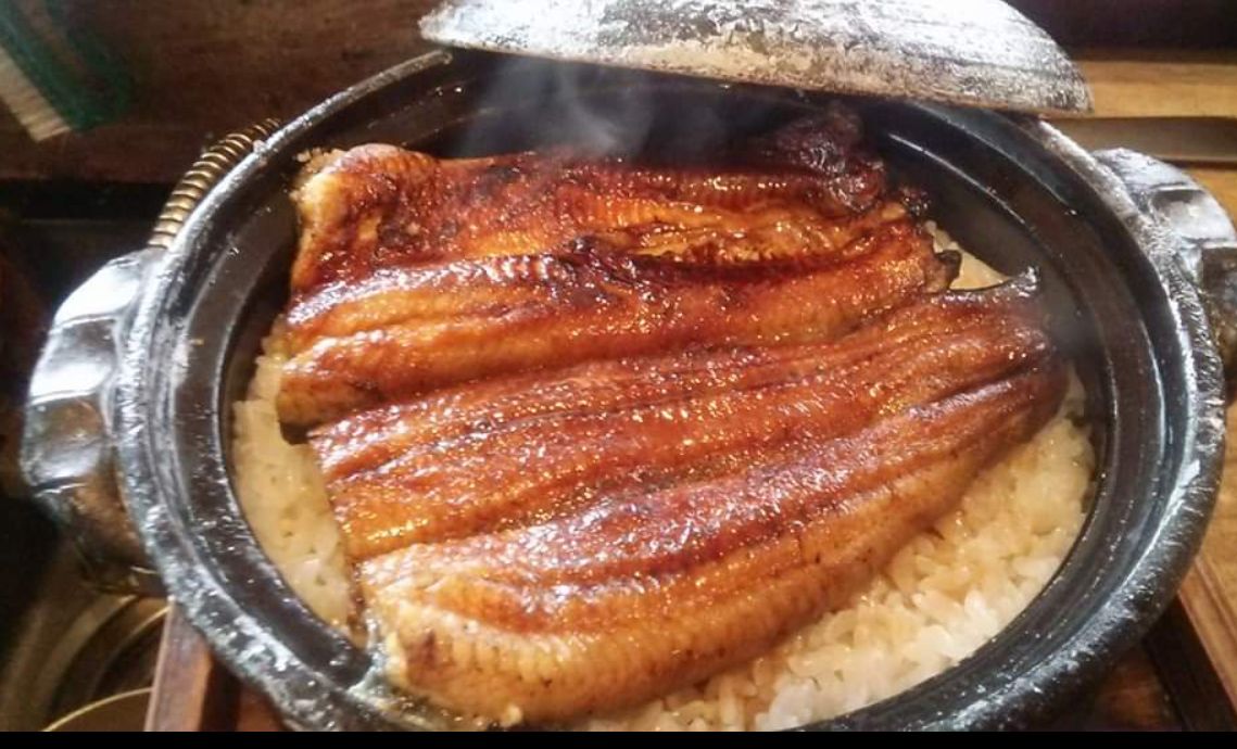土用の丑に鰻ご飯