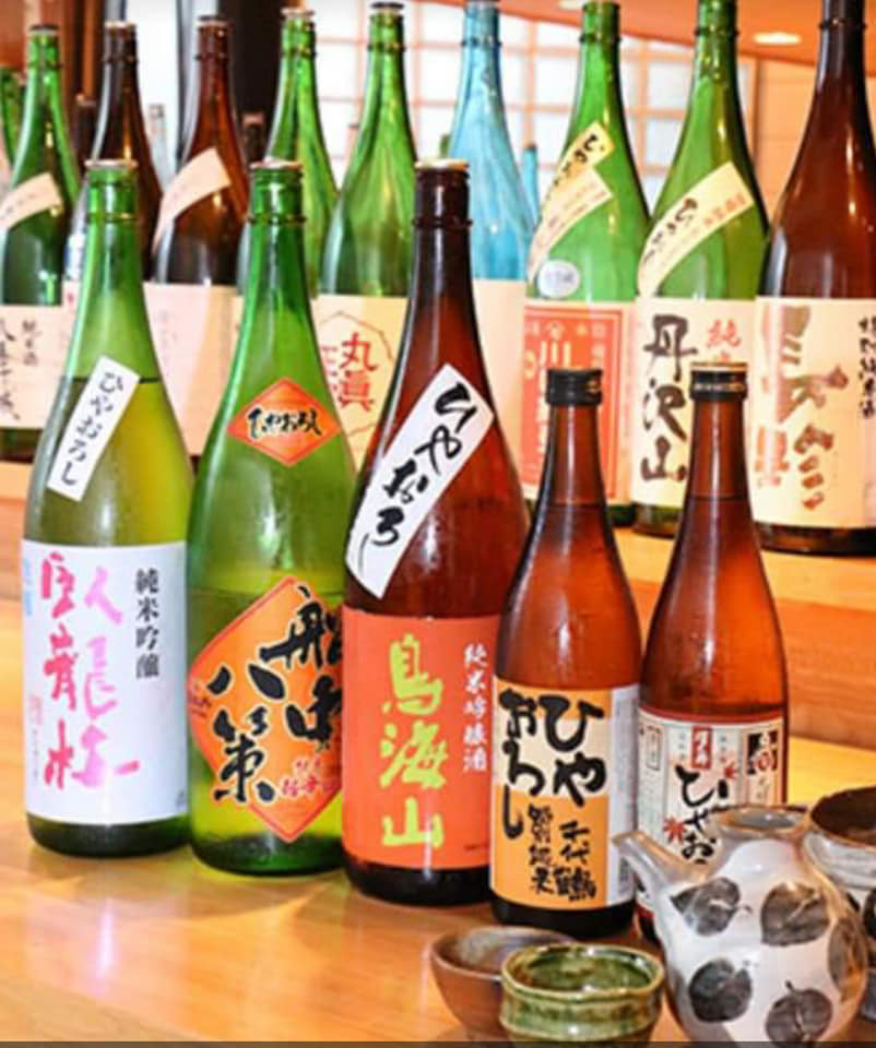 日本酒ペアリングをお楽しみください