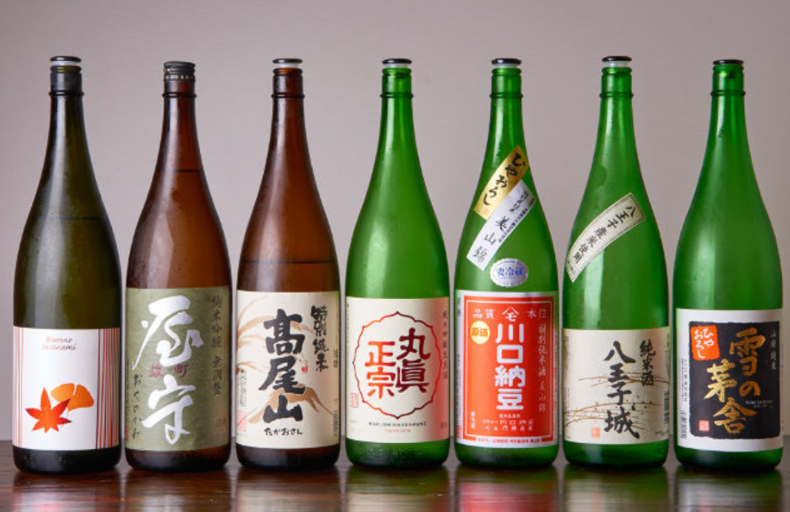 日本酒ペアリングをお楽しみください