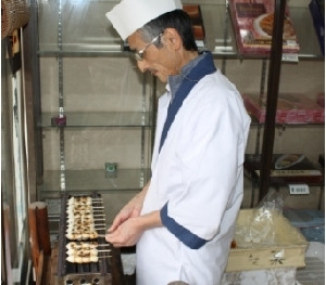 心を込めて焼いてます。