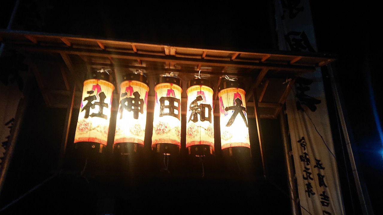 大和田神社　前夜祭