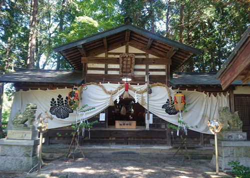 細野神社　前夜祭