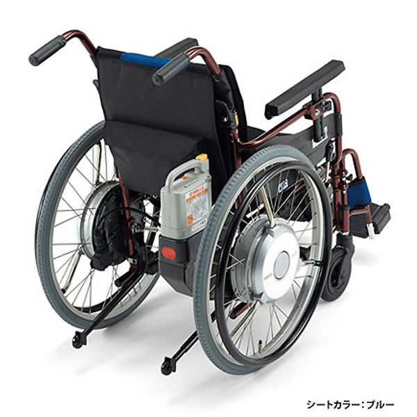 MiKi】電動ユニット装着車椅子 JWX-2F [電動車椅子] - 電動車椅子、介護用品専門販売のえすぽわーる