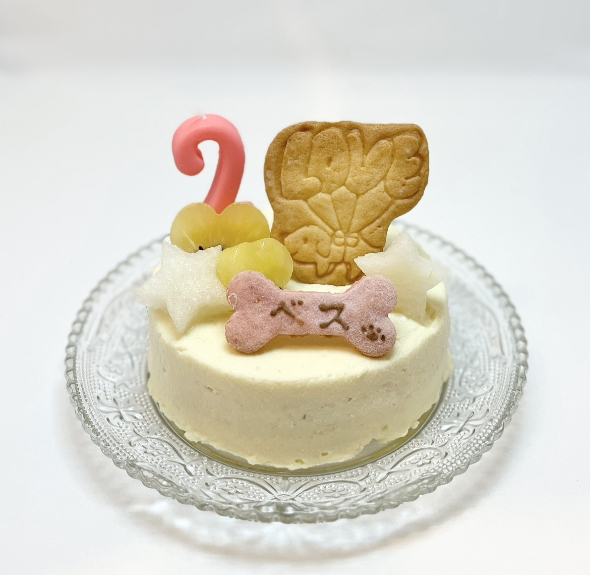 うちの子記念日ケーキ