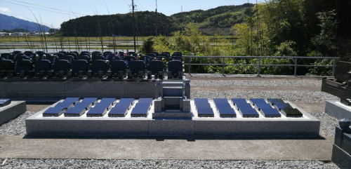 美濃国分寺瑠璃墓苑「きずな１５基」「やすらぎ３０基」６月増設完成