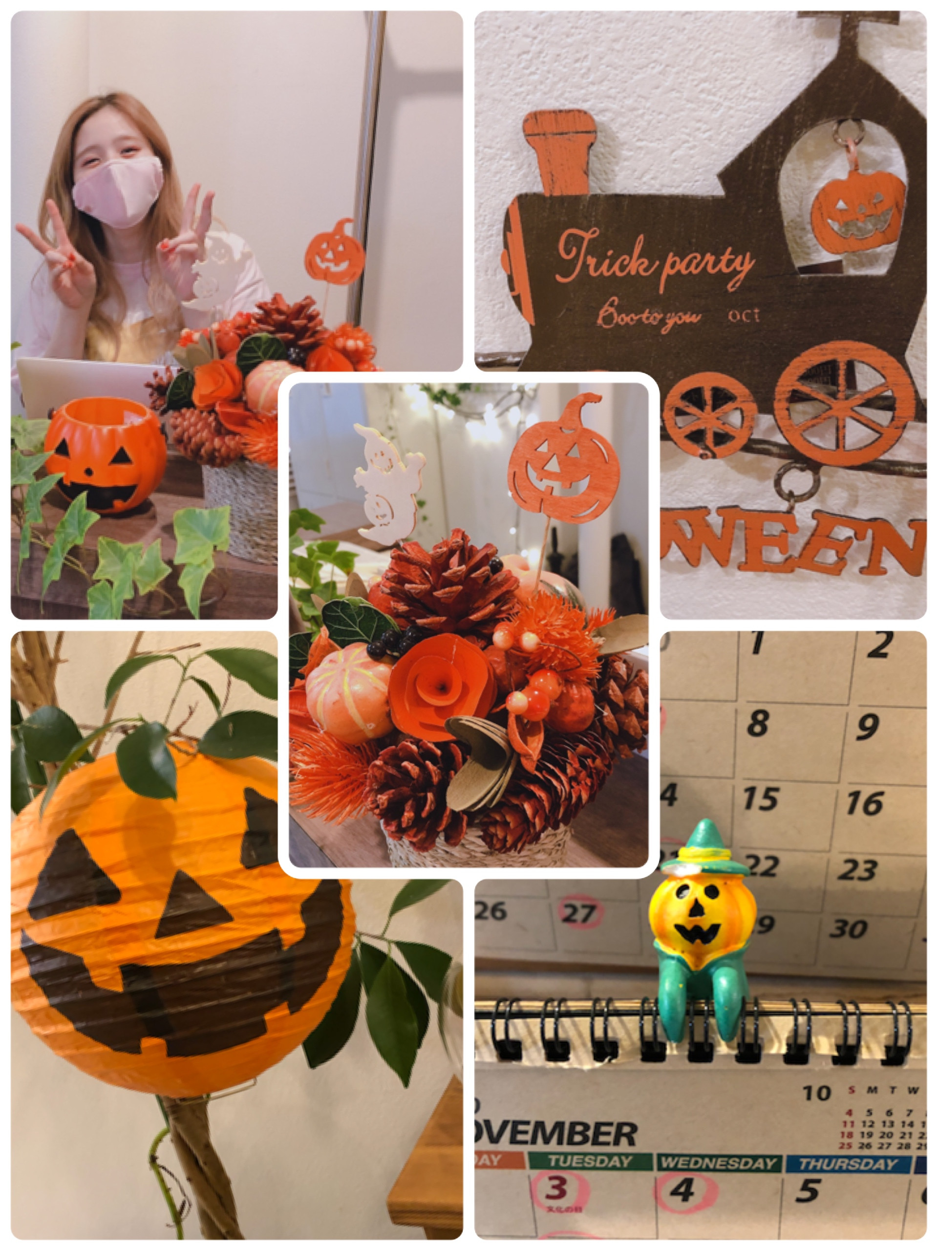 aurum 店内ハロウィン🎃