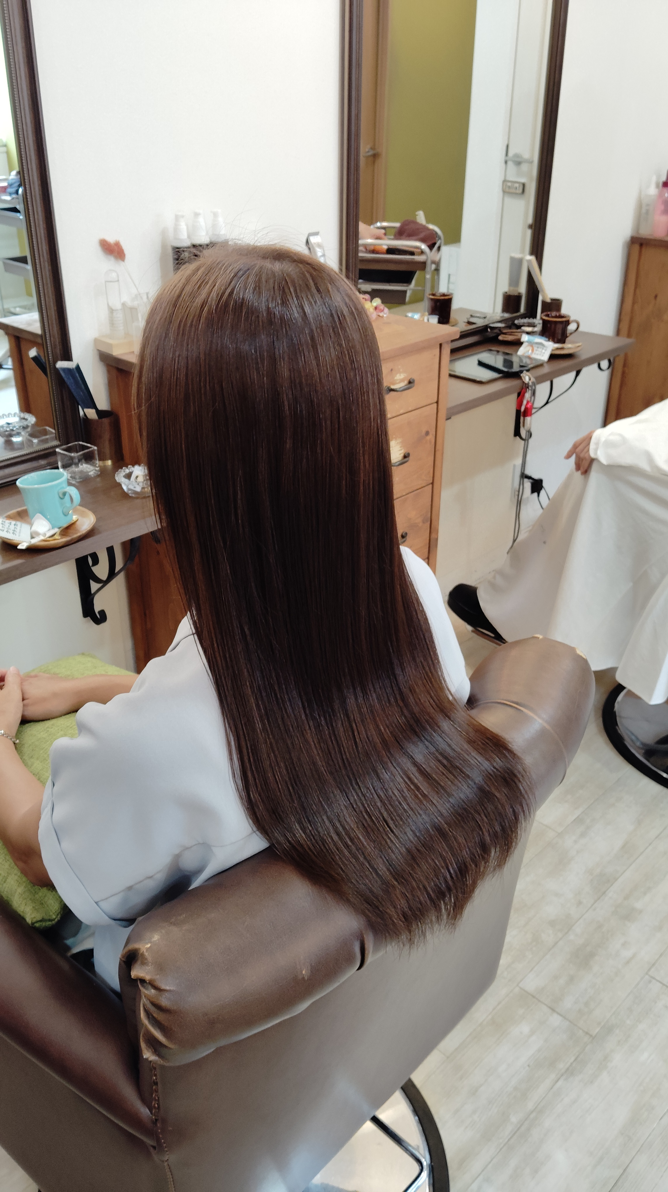 1月は縮毛矯正！！