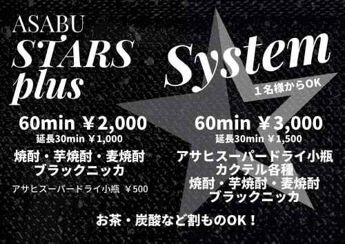 STARS plusのお知らせ