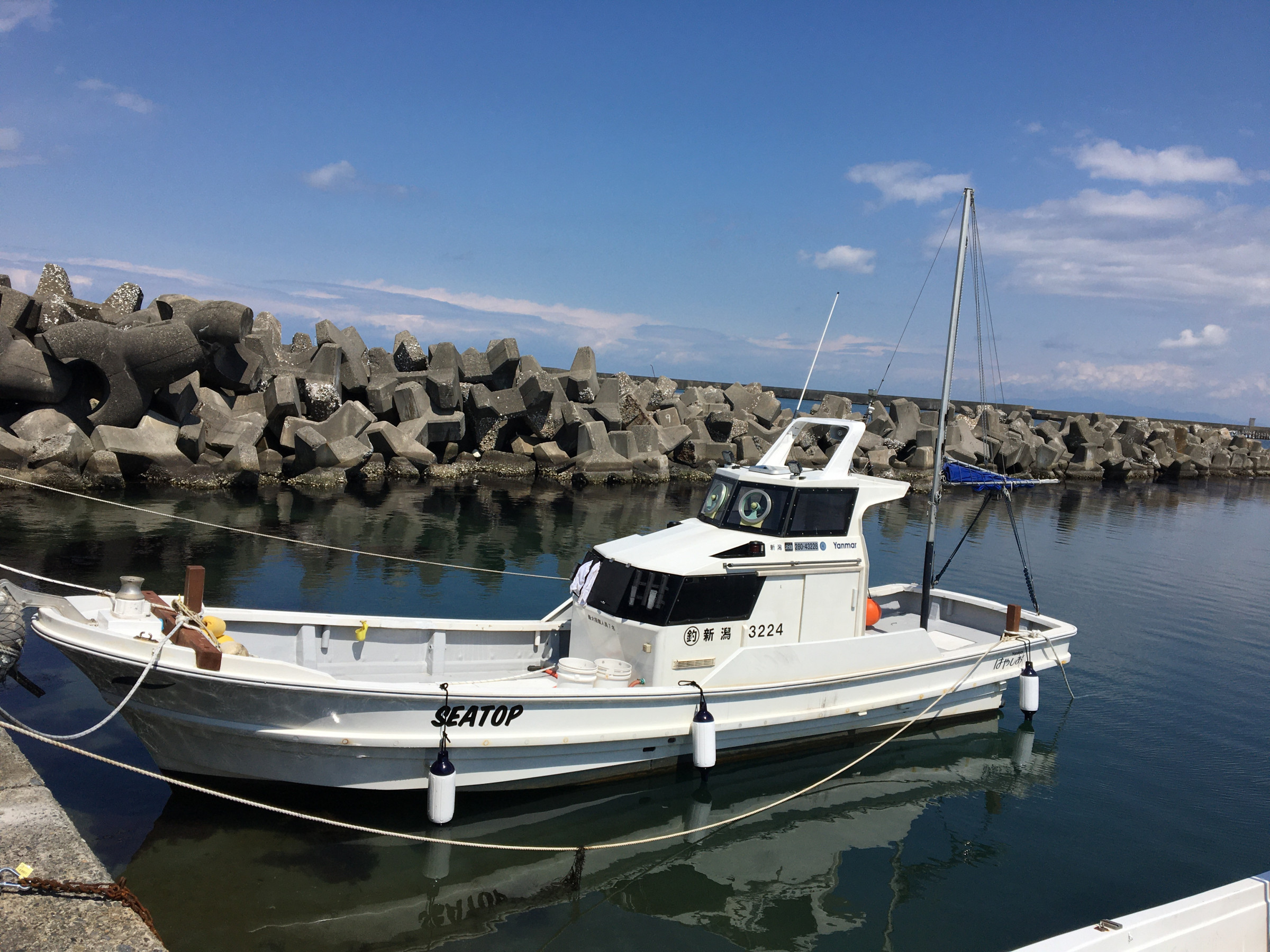 新潟の釣りは 釣り船 遊漁船シートップがご案内致します