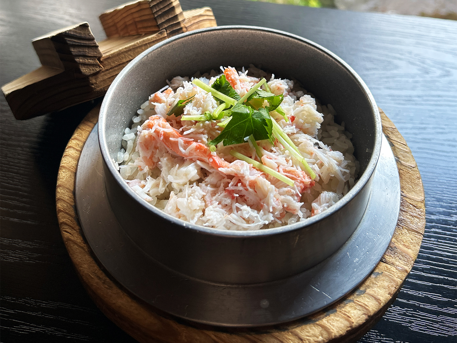 期間限定　かに釜めし