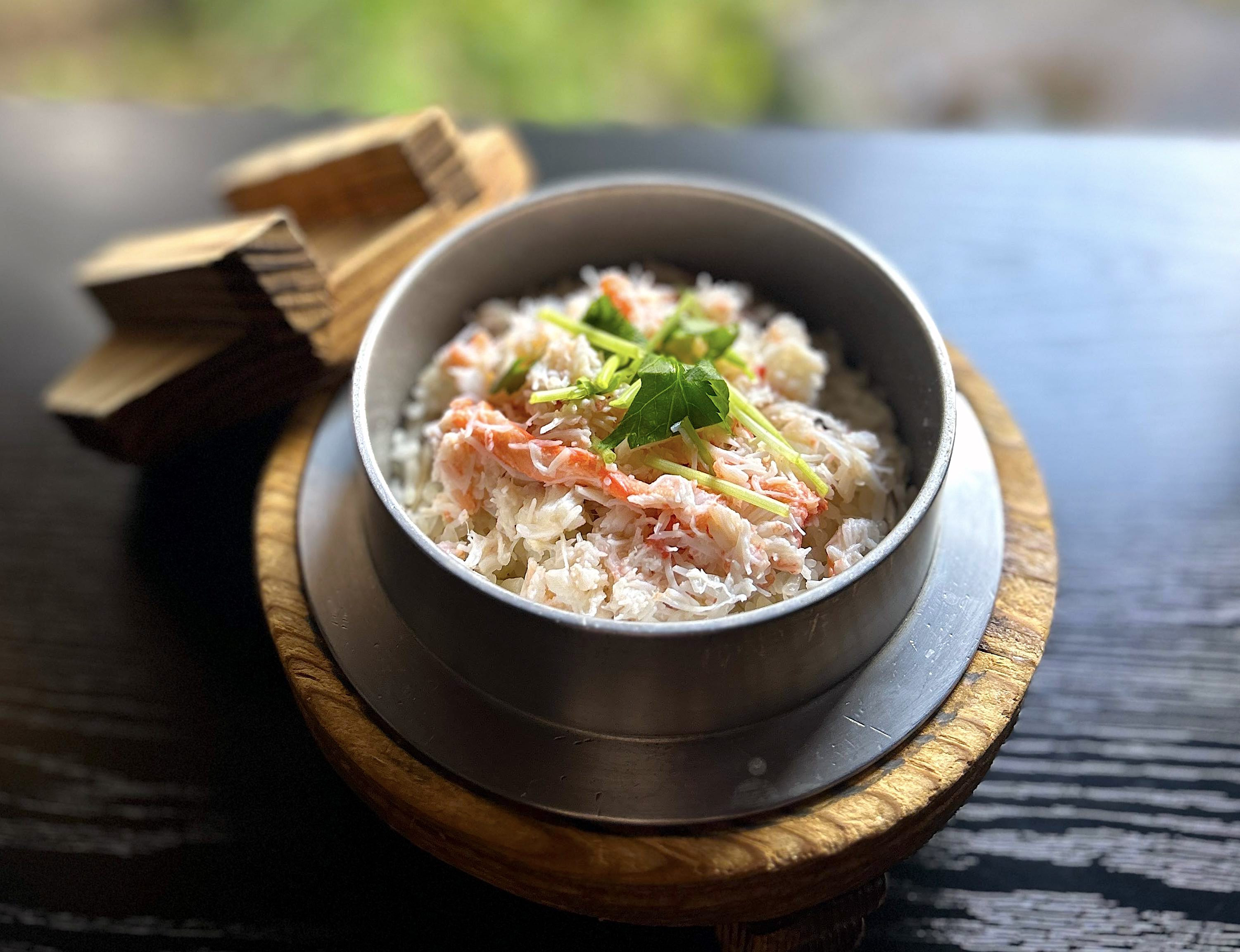 「かき釜めし」未定／期間限定「かに釜めし」開始のお知らせ