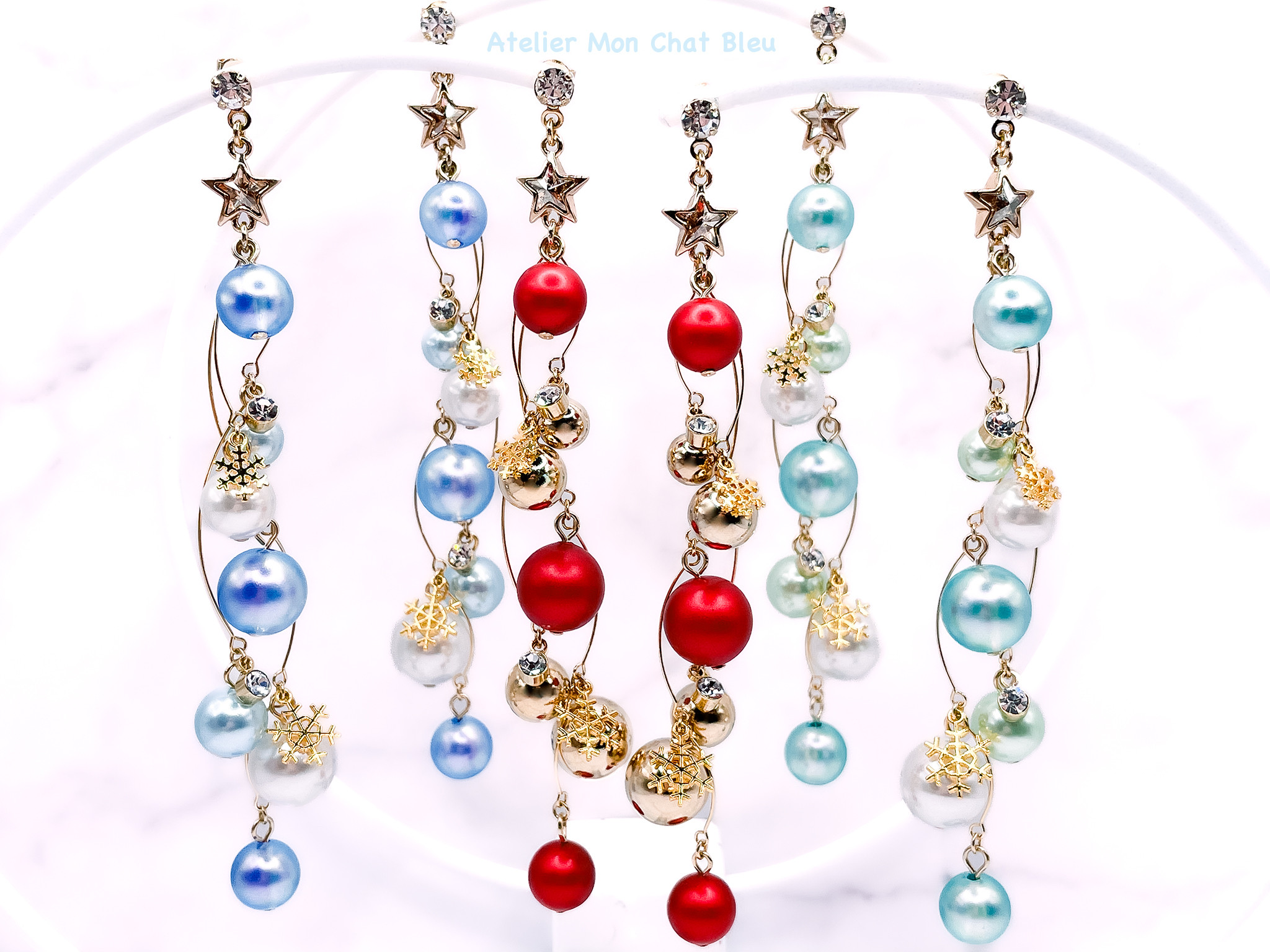 流れるラインのスノーピアス