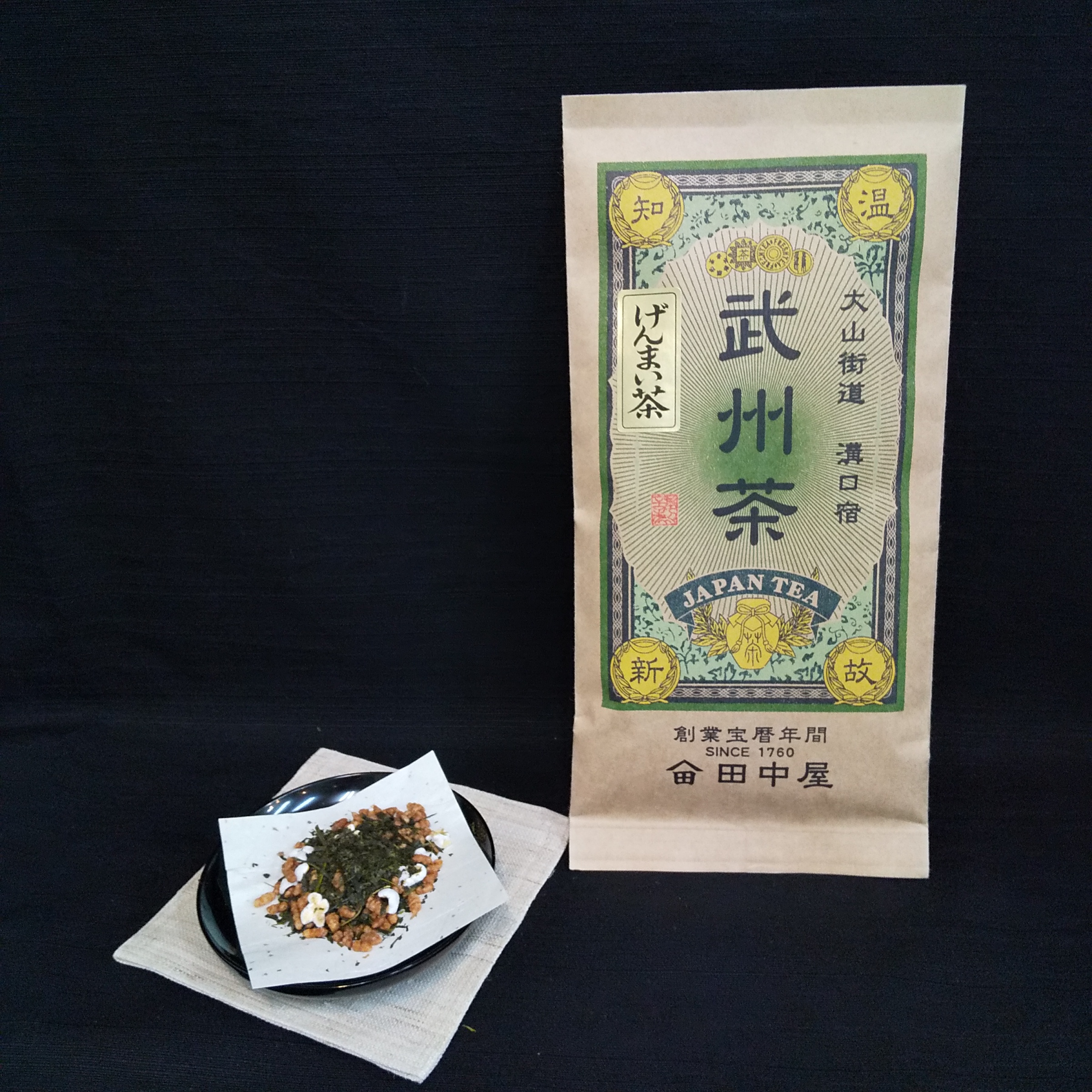 武州茶　玄米茶  100g