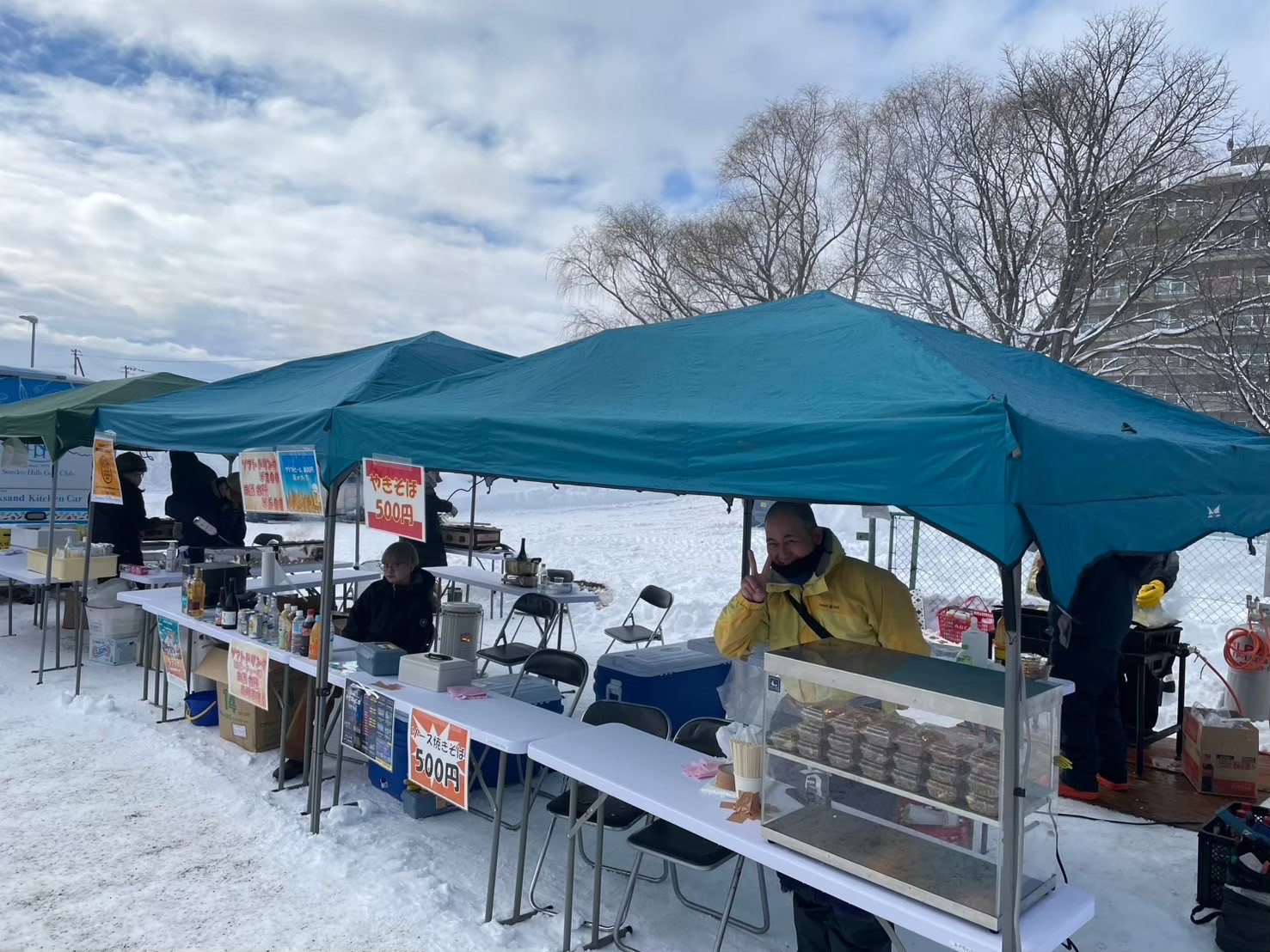青年部、あそ雪でも頑張ってます！