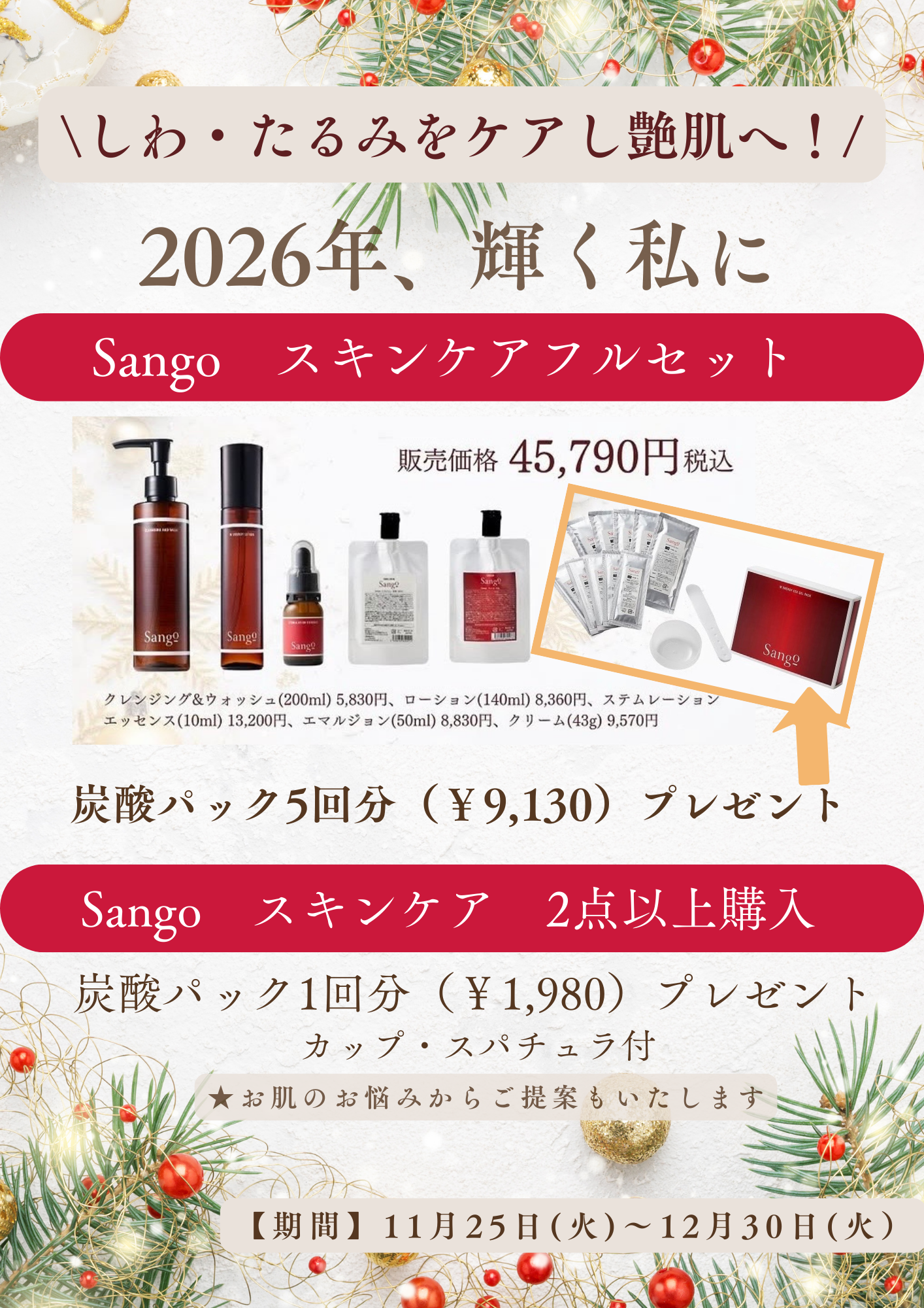 【年末キャンペーン】