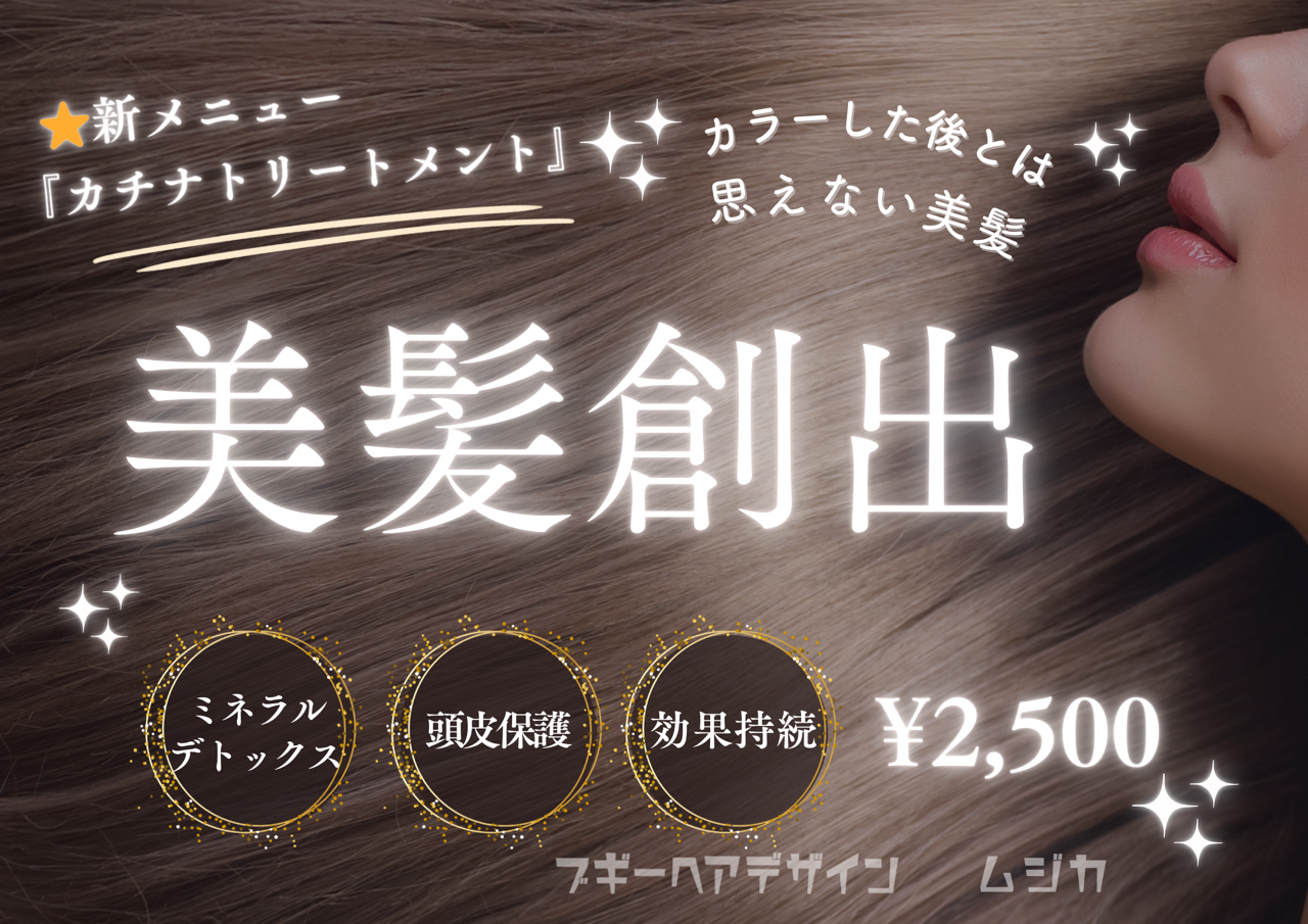 新感覚・ミネラルデトックス「カチナトリートメント」