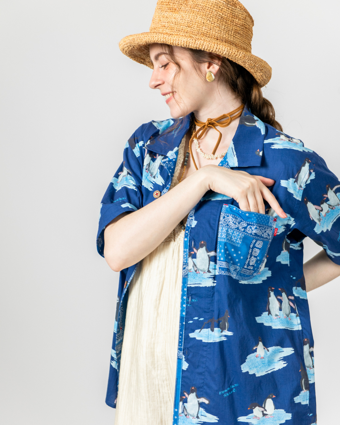 【Mag】水彩タッチのペンギン🐧