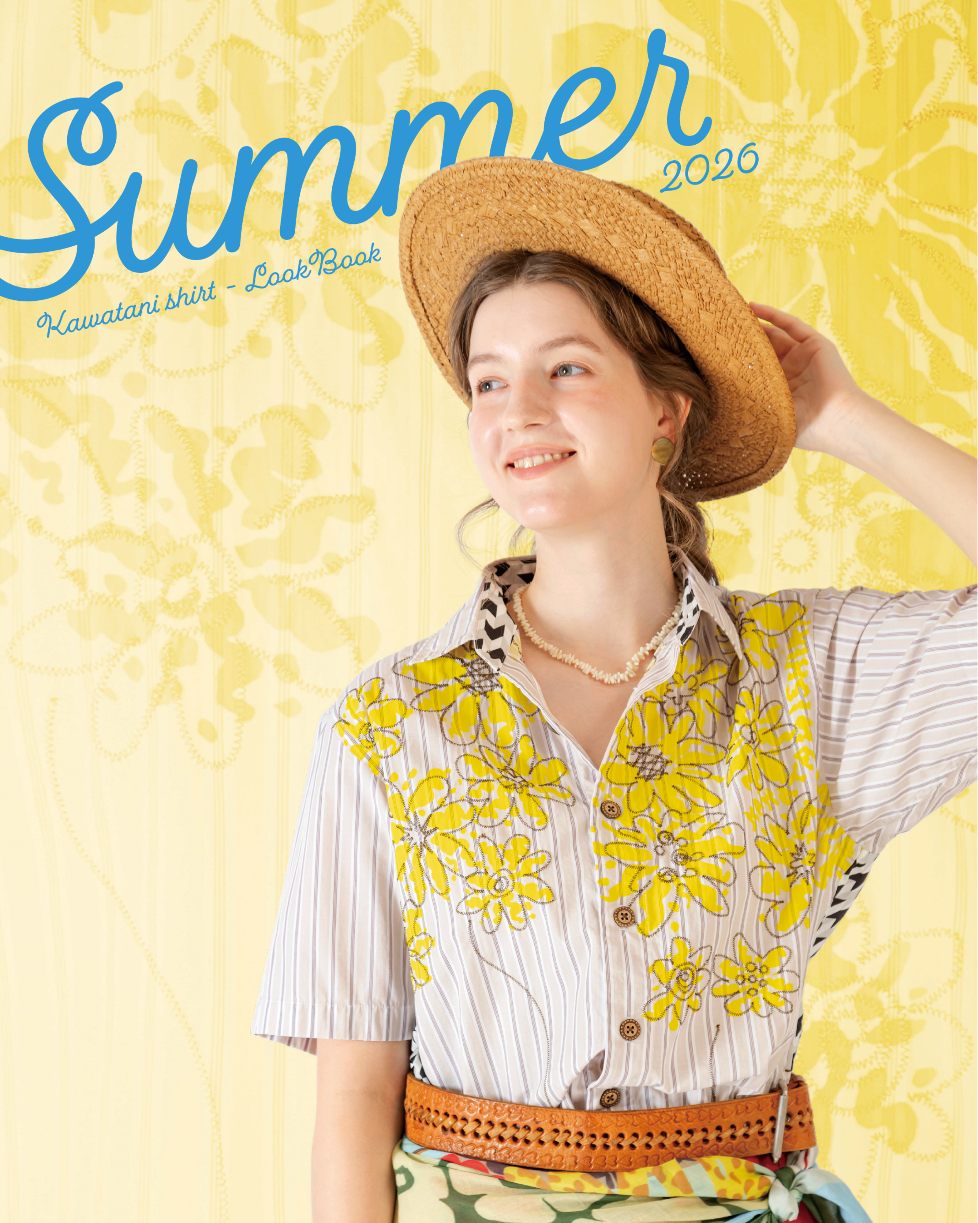 河谷シャツ夏のLOOKBOOKができました🌻