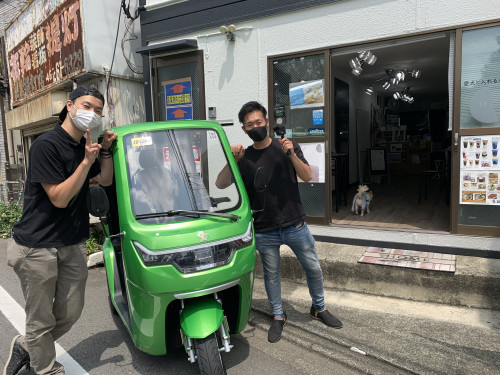 EV-TUK TUK 広告動画の撮影協力