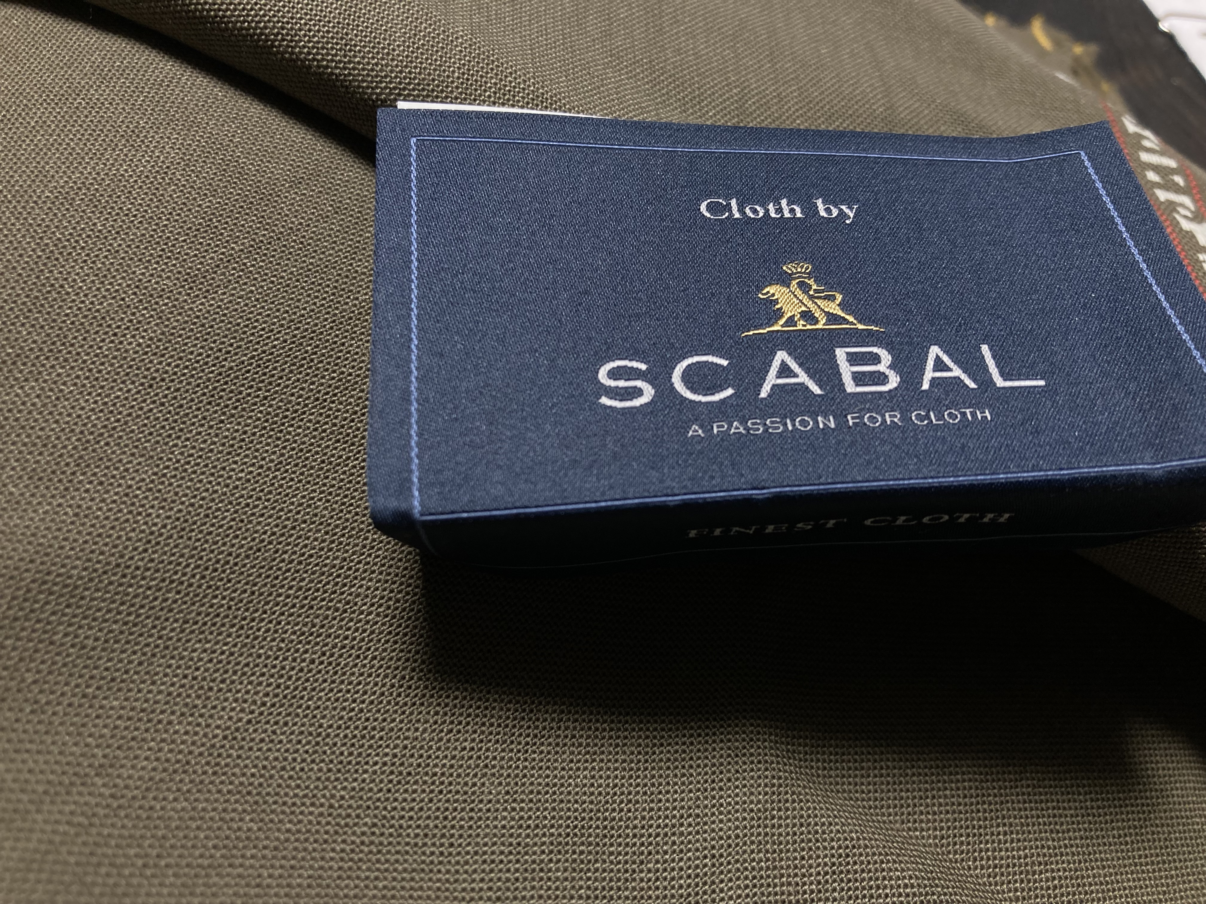 イタリアの名門生地メーカーSCABAL