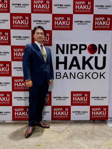 タイ🇹🇭バンコクで行われたNIPPON HAKUにてSTRENGTH TAILORのスーツをご着用頂きました！
