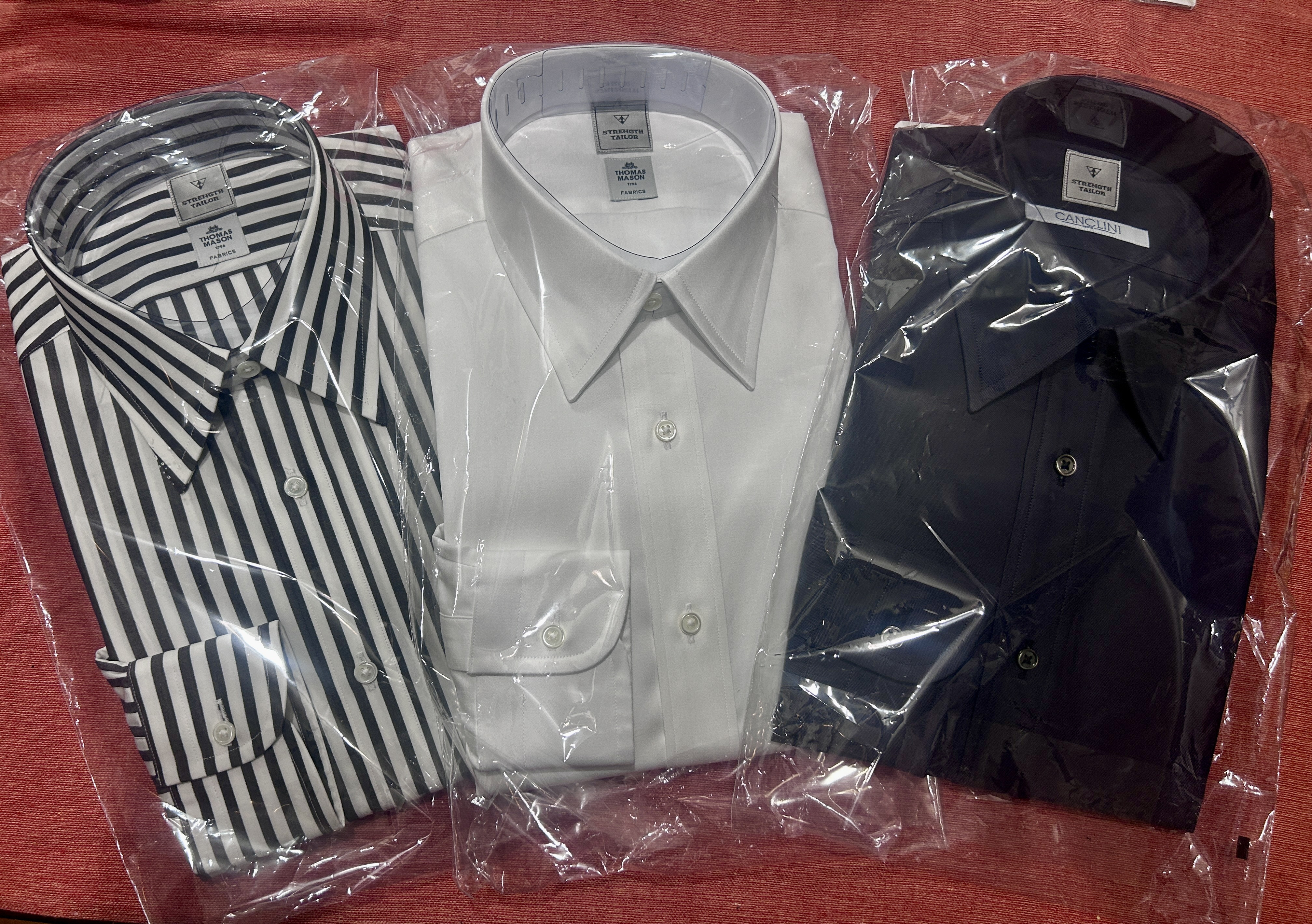 インポートオーダーシャツの出来上がり！