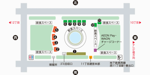 会場図Beer City Sapporo CHEFS BEER TERRACE.png