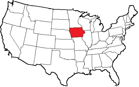 アメリカ地図とアイオワ州.jpg