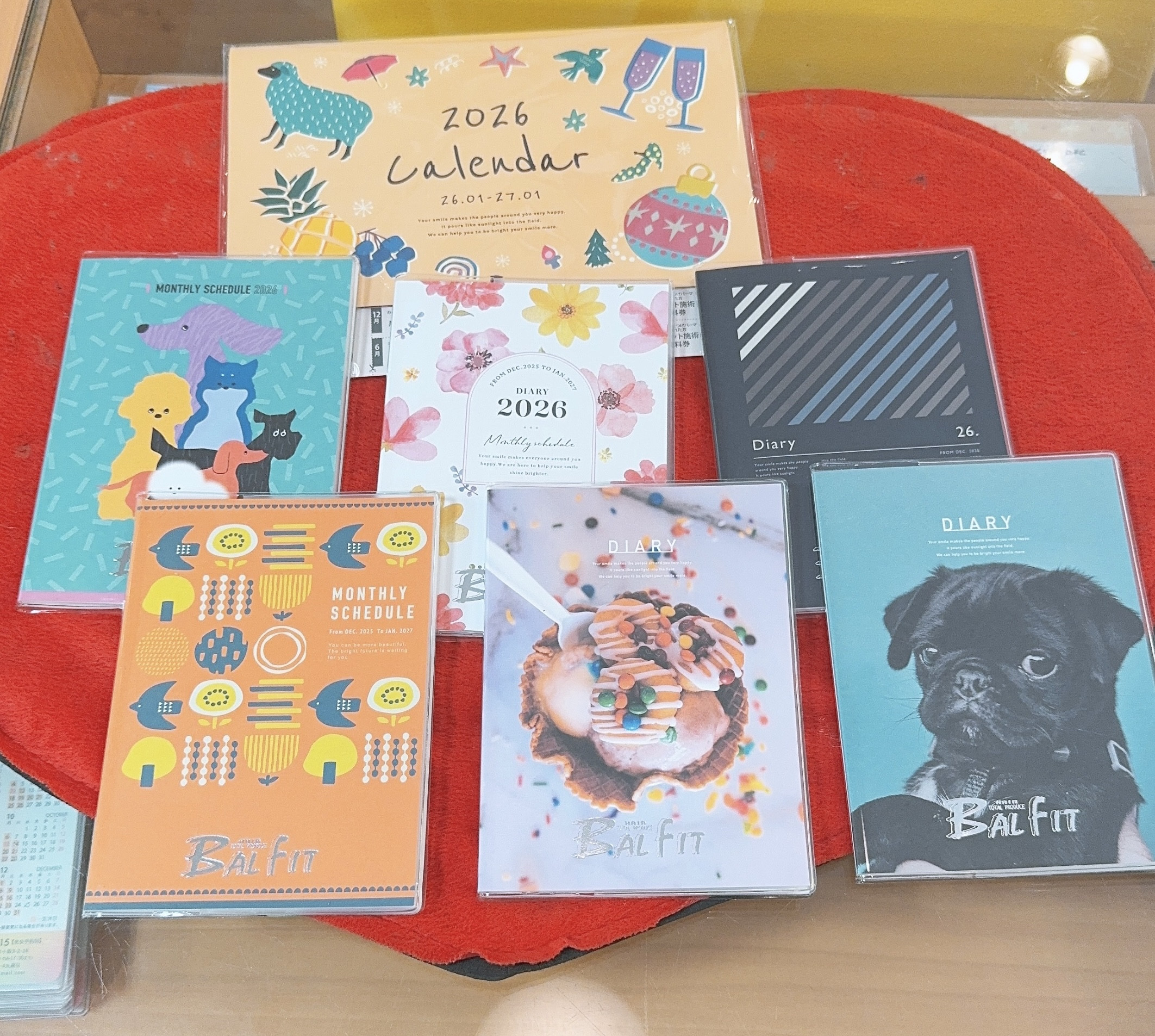 🎁BALFIT毎年恒例🎁 オリジナル手帳、壁掛けカレンダー📔🗓 10/1(火)プレゼント開始✨