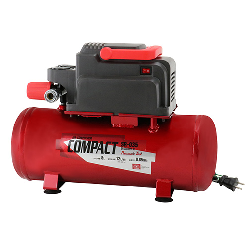 人気商品　SK11　８Lタンク 常圧　コンプレッサ　SR-035