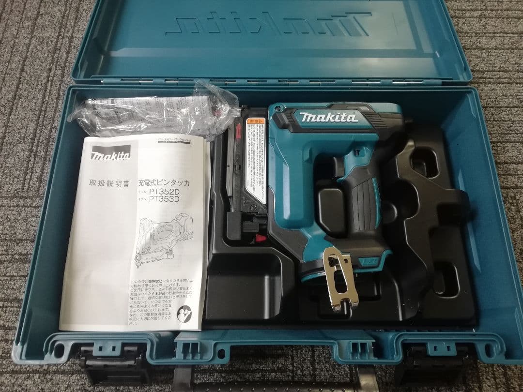 人気商品　マキタ　18V ピン釘打機　PT353DZK　本体のみ